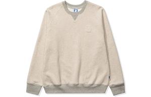 Толстовка унисекс с круглым вырезом, средней толщины, стандартного размера Undefeated, oat