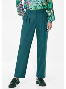 Тканевые брюки GOLDNER, темно-зеленый