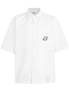 Хлопковая рубашка AMBUSH, белый