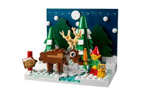 Передний двор Санты LEGO