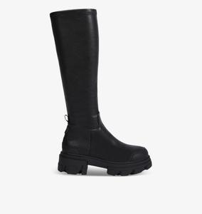 Сапоги Trekker sock2 из искусственной кожи высотой до колена Kg Kurt Geiger, черный