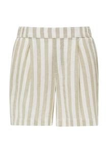 Широкие шорты со складками спереди s.Oliver, Cappuccino