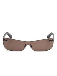 Солнцезащитные очки с гравировкой логотипа Jacquemus, черный