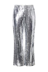Расклешенные брюки Angel of Style, серебряный