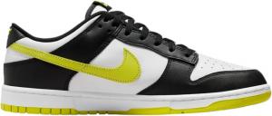 Мужские кроссовки Nike Dunk Low Retro, White/Bright Cactus-Black