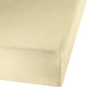 Простыня на резинке Erlangen" светло-желтая 180x200 см - 200x200 см" Erwin Müller