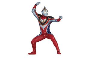 Ультрамен гая стеклянная фабрика, эмблема героя, supreme модель, ночное издание коллекционные фигурки BANPRESTO