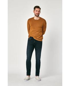 Мужские брюки Mavi Jake Slim Leg, цвет темно-сине-черный, Williamsburg Mavi Jeans, Deep blue black