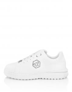 Philipp Plein Кроссовки 'Hexagon' в белом цвете