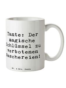 Кружка Волшебная тетя с надписью белого цвета Mr. & Mrs. Panda
