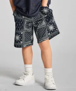 Шорты с принтом в виде банданы Comme Ca Ism, цвет Navy