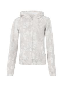 Толстовка с капюшоном на молнии HOLLISTER, белый