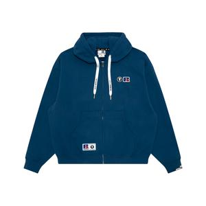 Aape Толстовка BAPE X Russell Athletic Co brand мужская синяя BLE