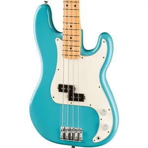 Бас-гитара Fender Player II Precision - гриф из клена, цвет Акватон Синий