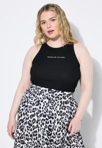 Топ Studio Untold STRUKTUR STICKEREI, Black