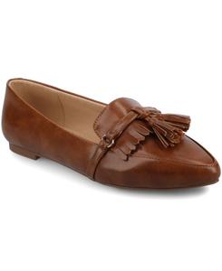 Женские балетки Jannah с кисточками Journee Collection, Cognac