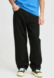 Джинсы sdmilo tommy свободного кроя. Solid, Black Denim