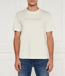 Футболка regular fit Guess Jeans, экрю
