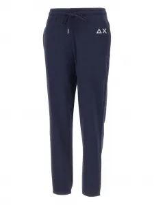 Спортивные брюки с кулиской и логотипом Sun68, синий
