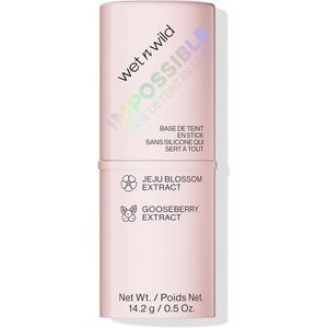 Матирующий праймер Wet n Wild Impossible Primer Stick с осветляющим экстрактом крыжовника и цветов Чеджу, 1 стик Wet 'N' Wild