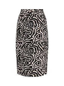 Юбка до колена myMo ROCKS, цвет black white