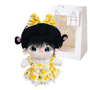 Хлопковая кукла имидж хлопковый бэбидолл комплект одежды для кукол плюшевая кукла высота 20см Bitter purchase