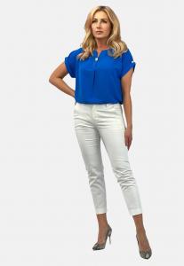 Блуза WITH BUTTON REGINA FASHION, синий