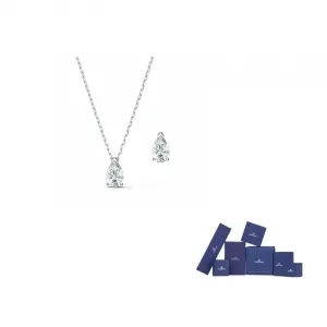 Стилла Attract Родированное, Искусственный кристалл Ожерелье Женское Swarovski