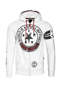 Толстовка с крутыми принтами RUSTY NEAL