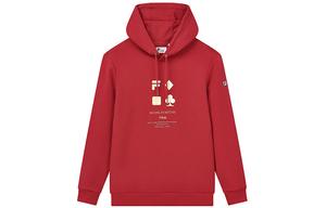 Толстовка мужская малиновая Fila, цвет Crimson