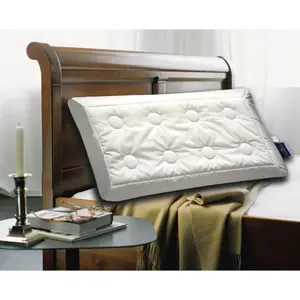 [T] Подушка для поддержки шеи billerbeck «Концерт, подушка 40х80см», наполнитель: гидрофильная пена VILAX HS, чехол: сверхтонкий тонкий сатин (100% хлопок), гидрофильный, стеганый с AIRSOFTplus (90% полиэфирное полое волокно, 10% лиоцелл с содержанием се