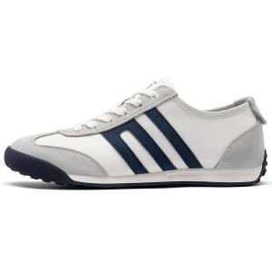 Дышащие низкие повседневные туфли для мужчин 15 MINS, White Blue