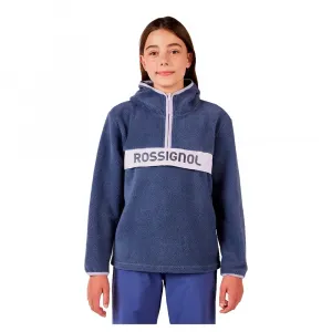 Флис Rossignol Alltrack Anorak full zip, синий