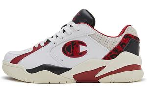 Винтажные баскетбольные кроссовки женские с низким верхом кирпично-красного цвета Champion