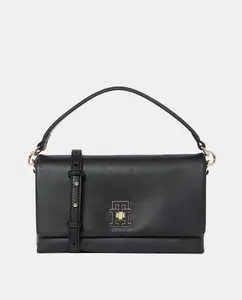 Черная сумка через плечо Tommy Hilfiger, черный