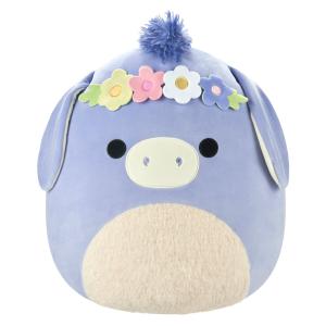 JAS SQM 19CM EASTER C (Миланда - Барвинок Ослик с Цветочной Короной) JAS SQUISHMALLOWS