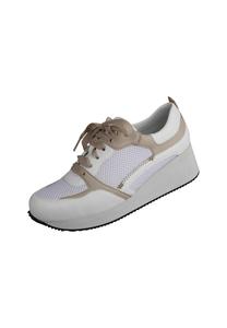 Туфли Nala на шнуровке шириной H Lei, цвет Beige/wei_