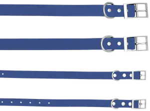 Ошейник ПВХ Musqui для собак синий л Musqui, цвет синий