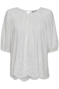 Блуза Fransa Angi, от белого