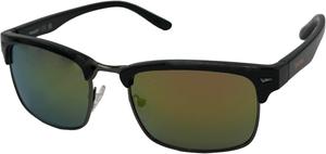 Timberland Dark Nickeltin пластиковые прямоугольные солнцезащитные очки, зеркальные линзы TB7271. 8A