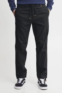 Льняные брюки INDICODE, черный