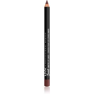 NYX Professional Makeup Suede Matte Lip Liner матовый карандаш для губ оттенка 55 Cold Brew 1 г