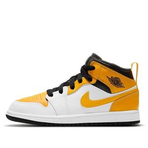 Кроссовки 1 средние Air Jordan, белый