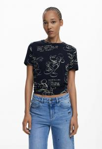 Футболка Desigual MICKEY SKETCH , Black