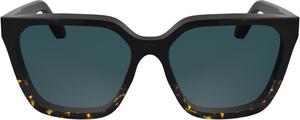 Женские солнцезащитные очки Calvin Klein Ck25500s Square, Black/Havana