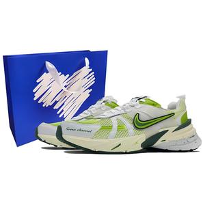 Кроссовки для бега V2K Run унисекс с низким верхом, цвета матча/зеленый, белый Nike