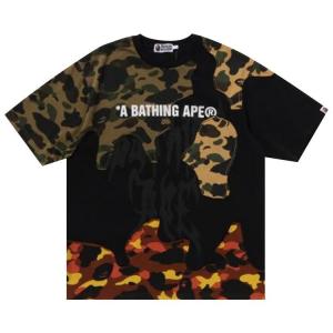 Футболка BAPE 1st Camo Upcycled Logo Relaxed Fit Tee, Black