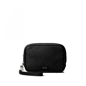 Кошелек-сумочка Calvin Klein с тиснением, черный