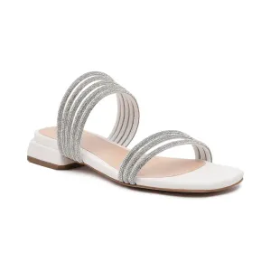 Тапочки с добавлением кожи Marc Cain, белый