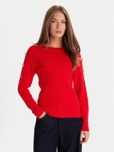 Свитер regular fit 252-MTECNA Morgan, красный